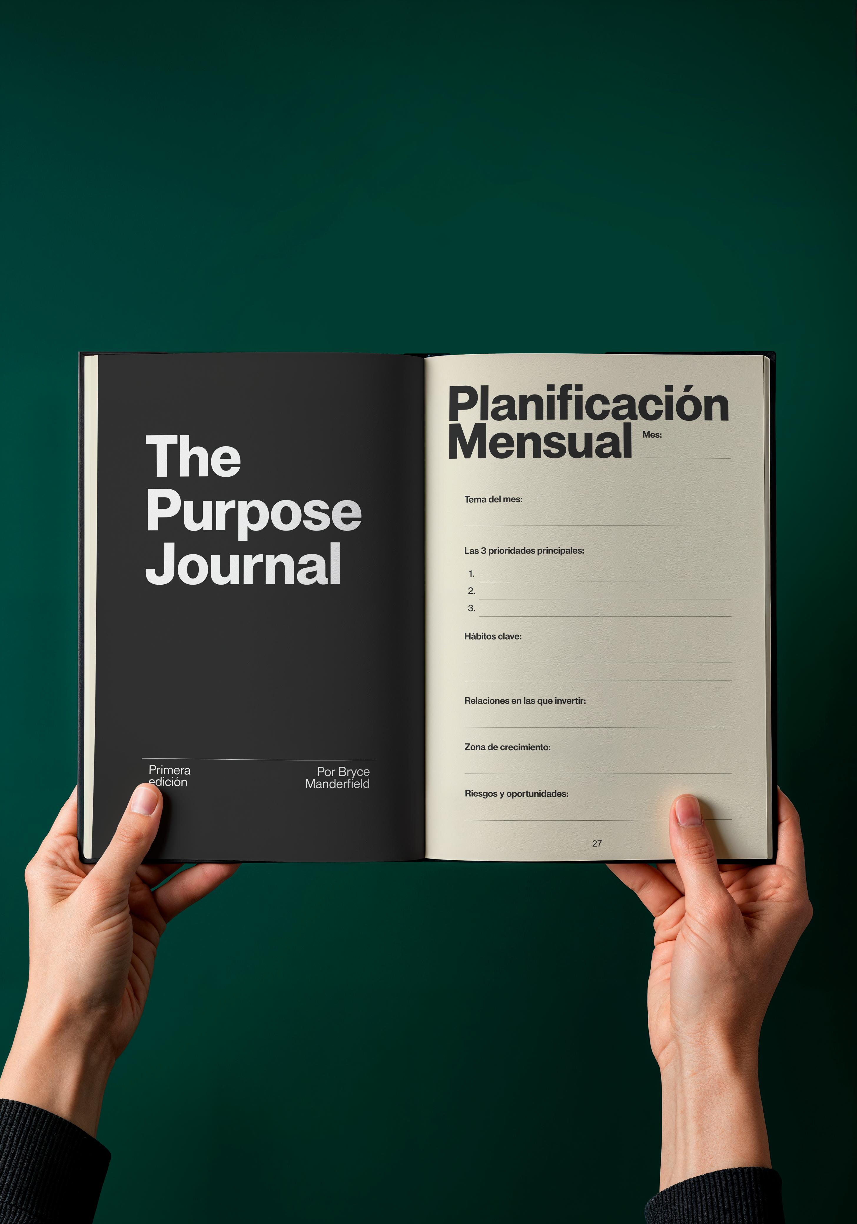 The Purpose Journal - Edición Física (Español)